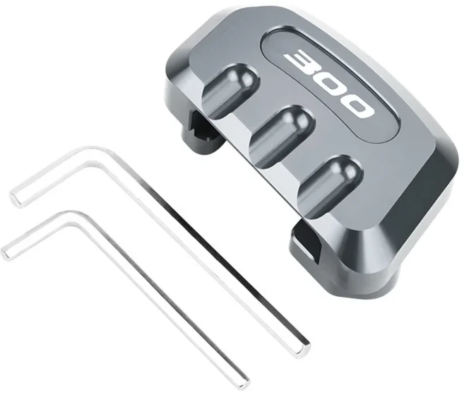 혼다 Forza/NSS FORZA350 300 250 오토바이 센터 마운트 풋 사이드 스탠드 확장 확대기 패드 액세서리, 08 300-Titanium, 1개