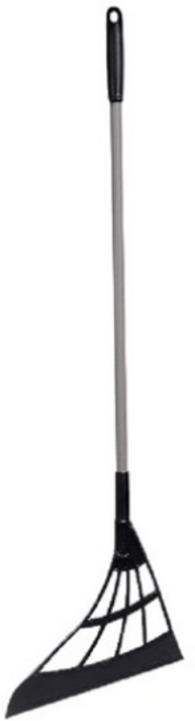 쓰리잘비 기본형 실리콘 빗자루, 3개, black color