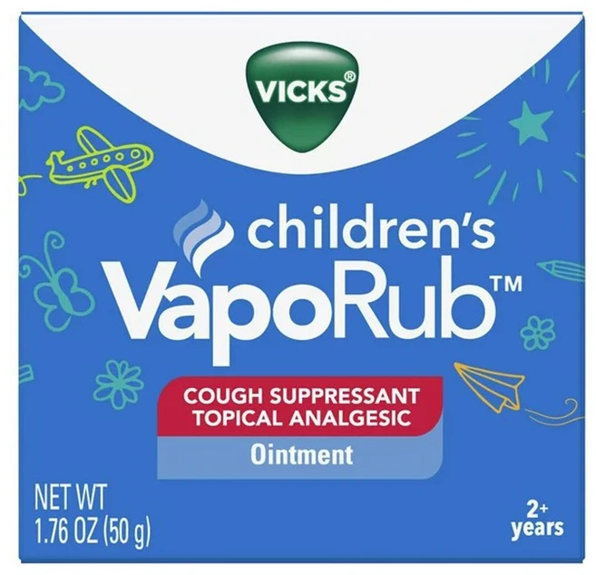 빅스 베이포럽 바포럽 어린이용 칠드런 오인트먼트 기침Vicks Vapo Rub 50g, 1개 - 쿠팡