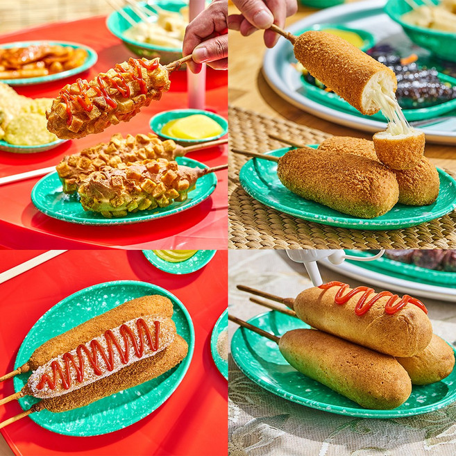 옛날핫도그 5개입 8종 휴게소핫도그 치즈 감자 아이간식 옥두식품 [벌크상품], 모짜렐라치즈핫도그, 135g, 1개