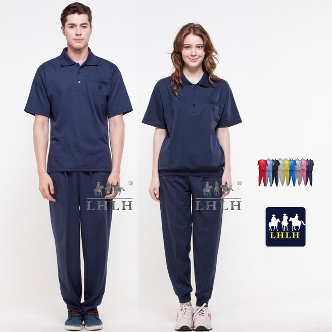 運動休閒套裝 短袖 Polo衫 女生 男生 團體服 台灣製