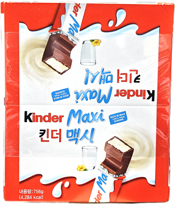 킨더 초콜릿 맥시 T1, 21g, 36개