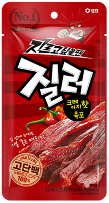 질러 부드러운 라이트육포 30g 5개+육포 6종 5개 골라담기 /저염/부드러운/갈릭바베큐/크레이지핫, 5개