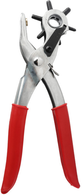 皮帶打洞器【PJ0105】手工皮具DIY必備, 紅, 1個