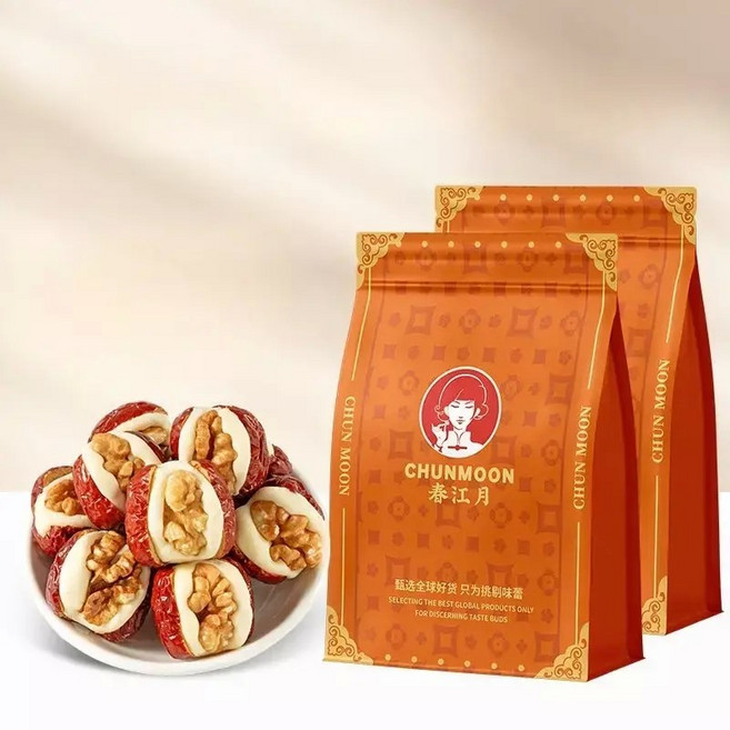 밀크 대추말이 캐슈넛 딸기 호두 말이 250g 2봉 JIKTEM 6C1003, 캐슈넛 밀크퍼프  250g x2봉