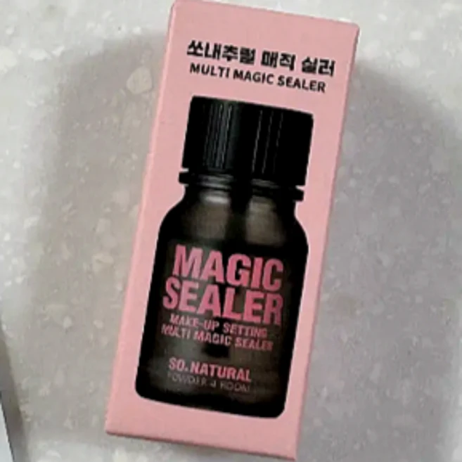 [정품몰] 쏘내추럴 매직 실러 메이크업실러 쏘내추럴실러 세팅실러 멀티매직실러 코팅 픽서, 10ml, 1개 - 쿠팡