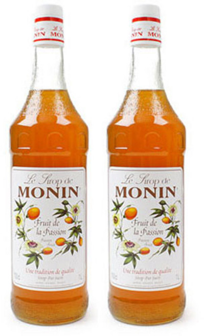 모닌 패션후르츠 시럽 1000ml, 1L, 2개