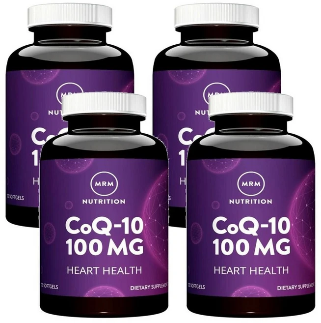 엠알엠 코큐텐 100MG 하트 헬스 120정, 4개 - 쿠팡