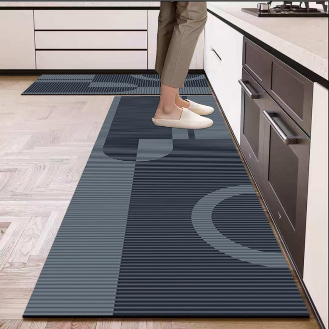 DAMUL 규조토 주방매트+발매트 (2종) 미끄럼방지 빨아쓰는 부드러운 매트, DBS-5701