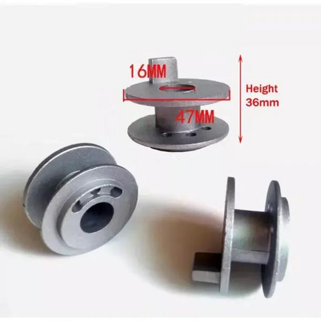 교체품 대형 햇빛가리개 우산 교체 부품 안뜰 바나나 야외 파라솔 핸들 팔걸이 부품, Spool coils-1pcs, 1개, 02 Spool coils-1pcs