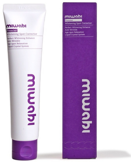 미와비 검버섯 색소침착 기미 미백 크림, 1개, 75ml