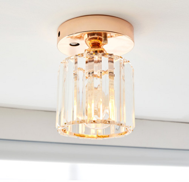 케이시조명 프렌 1등 현관조명 복도 인테리어, 1개, 골드(직부등)