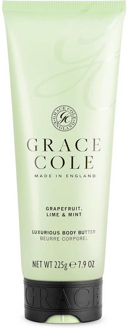 영국 그레이스콜 자몽 라임 민트 시어 럭셔리 바디버터 크림, 1개, 225ml