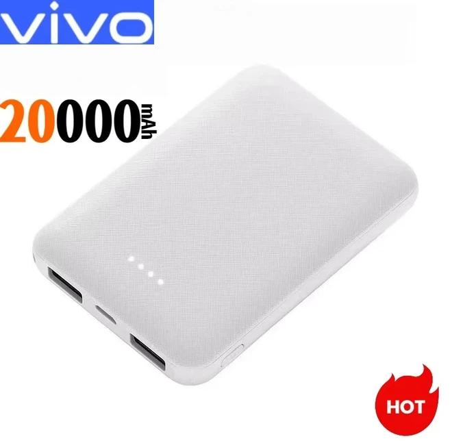 샤오미 20000mAh 파워뱅크 USB 고속 충전 초슬림 미니 히팅 휴대용 외장 배터리 팩 조끼 재킷용 2026, 06 white 20000mah
