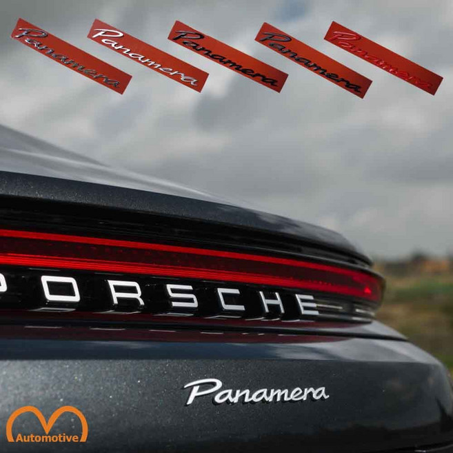 포르쉐 호환 Panamera 파나메라 신형 구형 엠블럼, 구형-블랙(무광), .