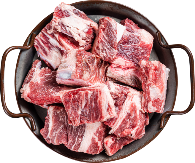 지인한우 무항생제 한우 1등급 사골 3kg(냉동), 1개, 3kg