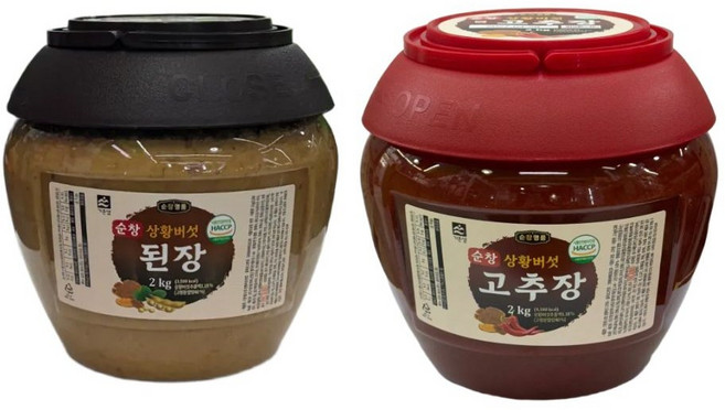 고추장 된장 2종세트 장류세트, 1세트, 4kg