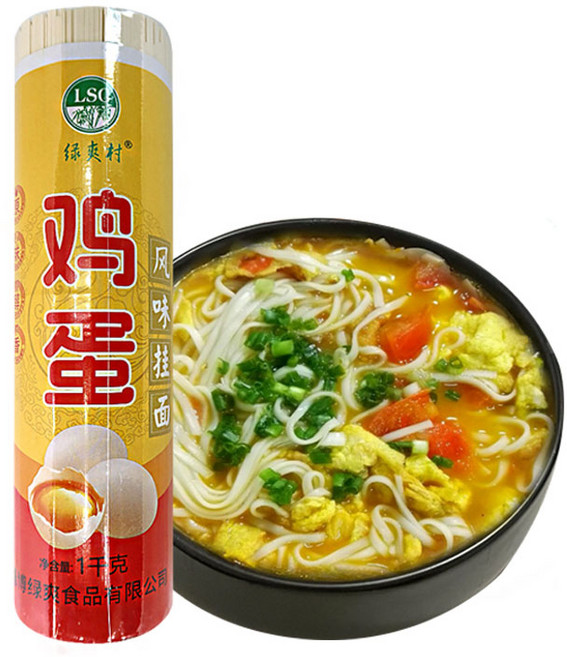 (배터짐) 녹시촌 계란국수 꽈면 건면 2mm 소, 1개, 1kg