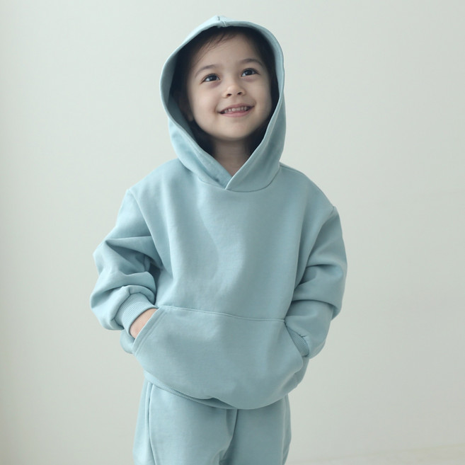 (오픈특가중) 잼베이비 (국내생산) 후드포켓 세트_(루미) 유아동 쮸리 오버핏 외출 상하복 세트 봄 가을 겨울