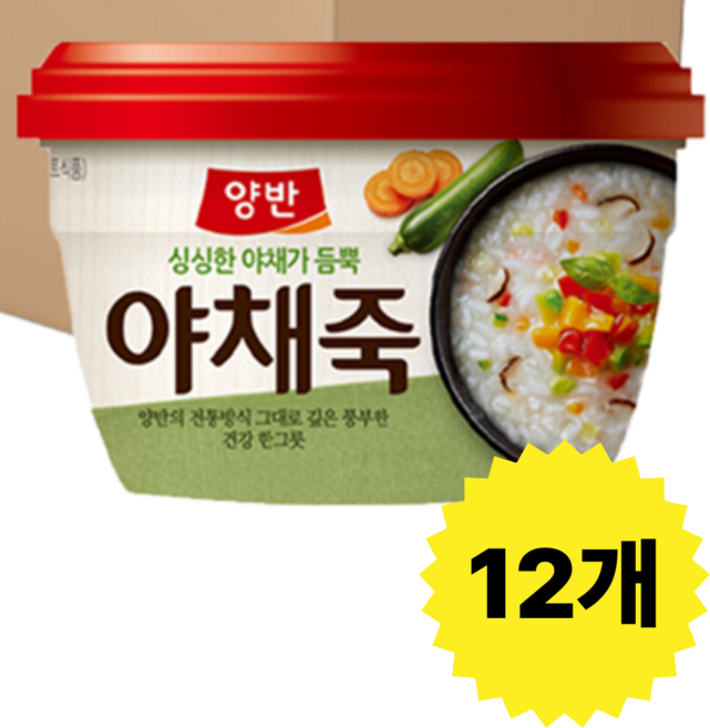 동원 양반 야채죽 285g 12개