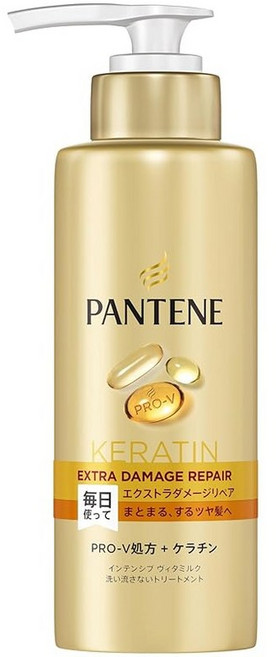 팬틴 씻어내지 않는 트리트먼트 엑스트라 리페어 인텐시브 비타밀크 250mL, 1개