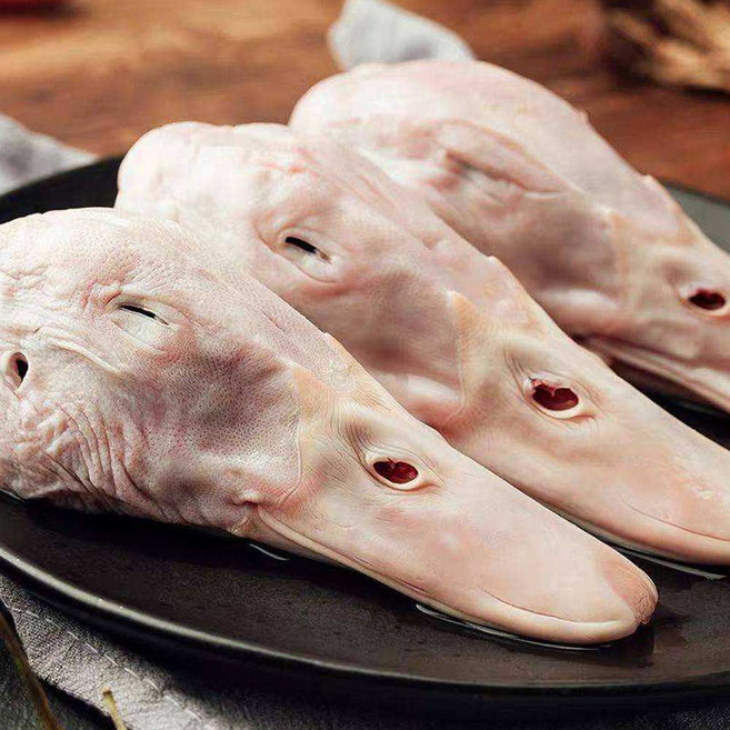 (배터짐) 국내산 생오리 오리 특수부위 모음 (일요일&당일발송), 오리머리 2kg, 1개