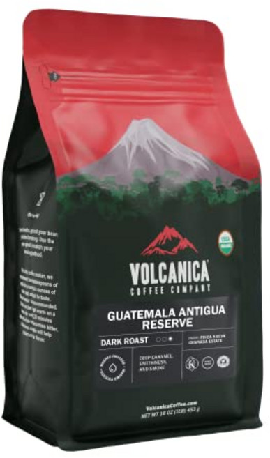 코스타리카 커피 리저브 타라주 다크 로스트 그라운드 페어 트레이드 코셔 16온스, 16 Ounce (Pack of 1), Mexican Dark Roast, 1개, 453g