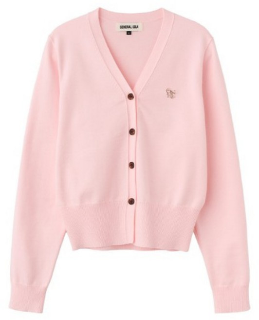 韓國 GENERAL IDEA 女款V領經典款開襟衫 WBD3L04503