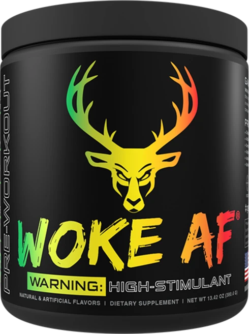 Bucked Up WOKE AF High Stim 프리워크아웃 30서빙, Sour Gummy, 1개, 378g - 쿠팡