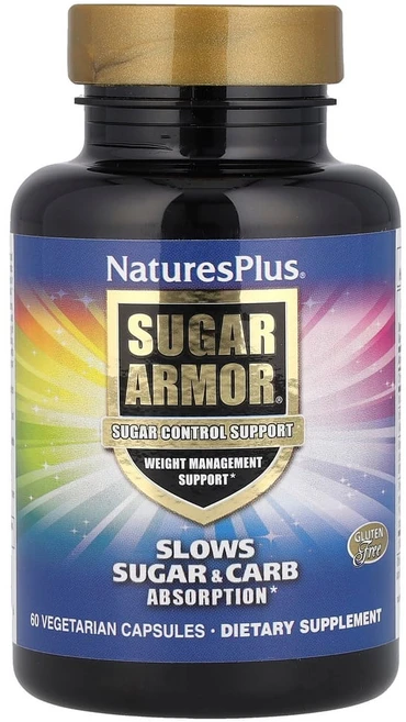 네이쳐스플러스 Sugar Armor 설탕 조절 베지 캡슐 60정, 1개 - 쿠팡