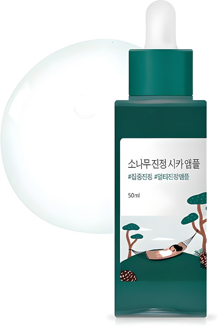 라운드랩 소나무 진정 시카 앰플, 50ml, 1개