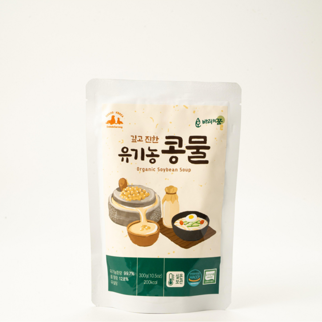 바리의꿈 유기농 콩물, 1개, 300g