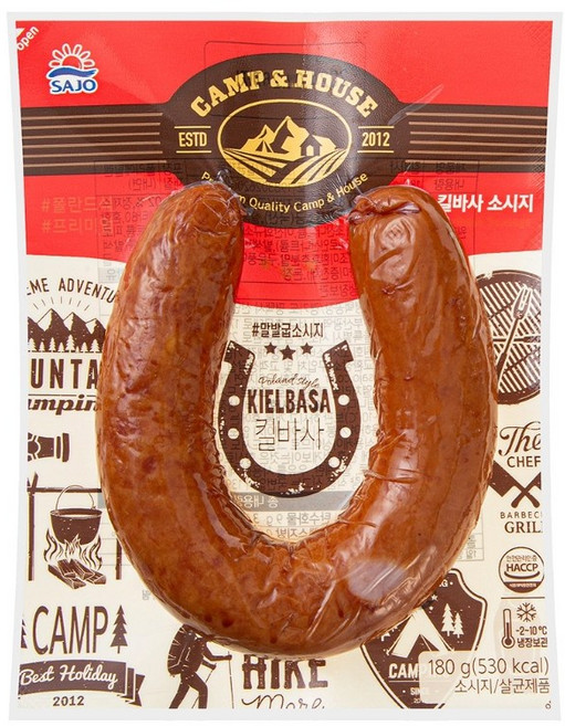 사조대림 킬바사 소시지, 180g, 2개