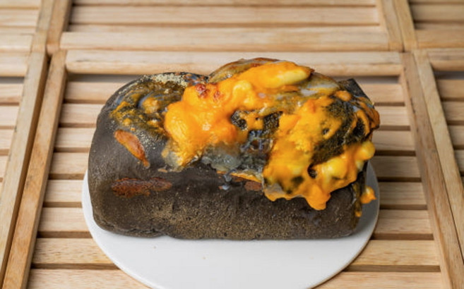 오징어 먹물 치즈 식빵, 1g, 1개