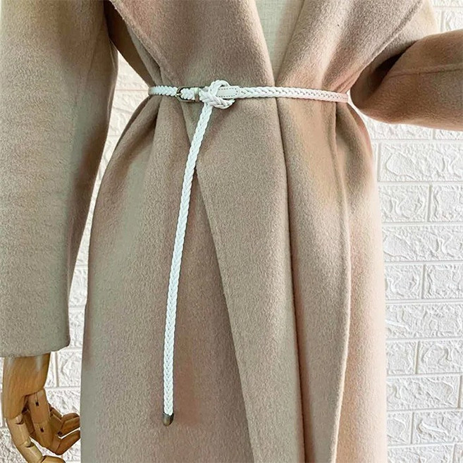 여성용 벨트 꽈배기 꼬임 캐주얼벨트 원피스벨트