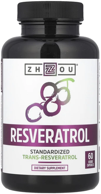 Zhou Nutrition 레스베라트롤 베지 캡슐 60정, ZhouNutrition레스베라트롤베지캡슐60정, 1개 - 쿠팡