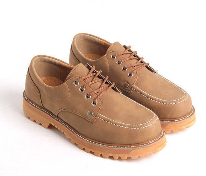 스토리원 남성 키높이 로우 워커 단화