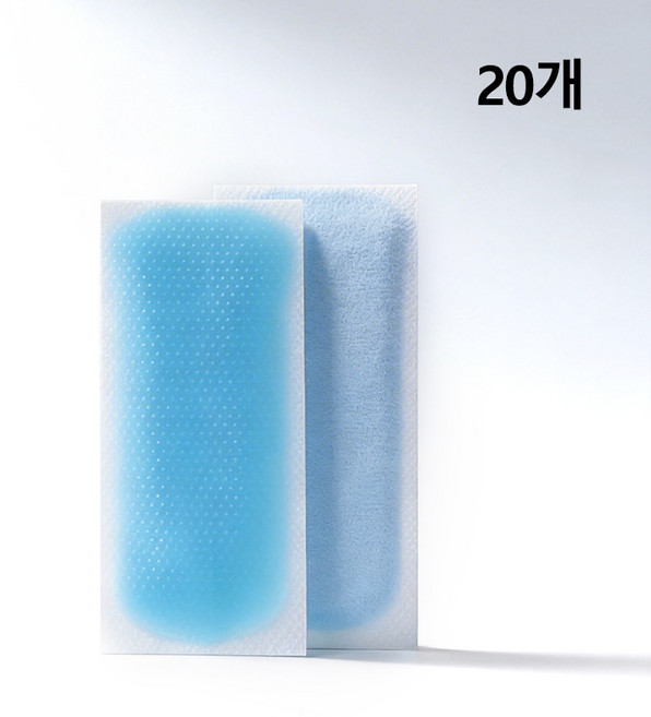 ROYAI ONE 여름 휴대용 쿨링 패치 쿨패치, 20개