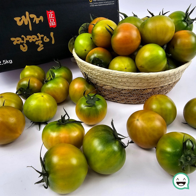대저토마토 짭짤이토마토 단짠단짠 토마토 당일수확 산지직송, 1개, 단짠 대저토마토 2.5kg 중과(M-S)