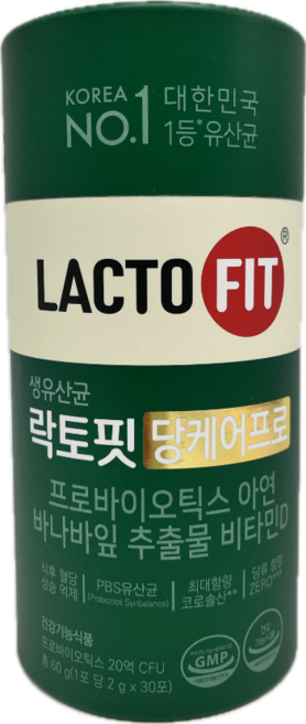 락토핏 종근당건강 당케어 프로 30p, 30정, 1개
