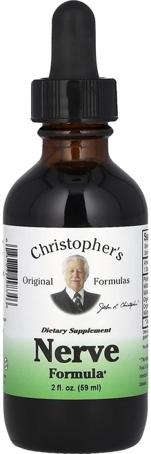 몸관리하세요 겨울입니다 Christopher's Original Formulas 신경 포뮬러 59ml(2fl oz) 특별관리진행, ChristophersOriginalFormulas신경, 1개, 59ml - 쿠팡