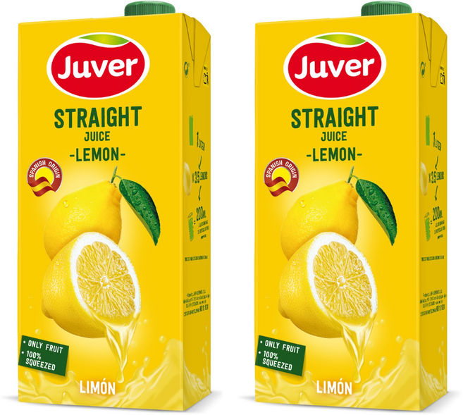 후버 100% NFC 착즙 레몬즙, 2개, 1L