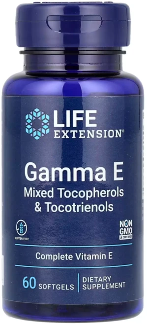 감마E 토코페롤 토코트리에놀 비타민E, 60정, 2개 - 쿠팡