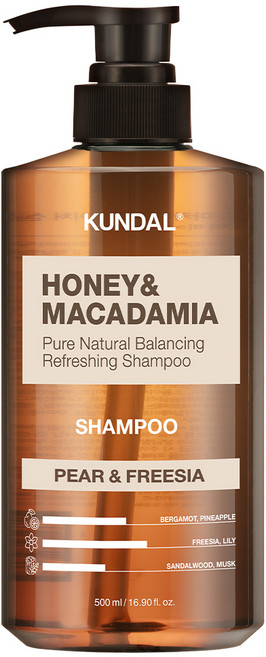 쿤달 네이처 샴푸 페어앤프리지아향, 1개, 500ml