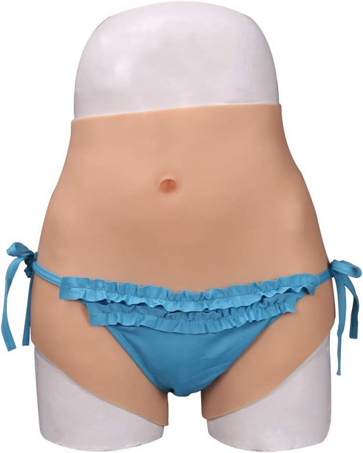gskinart 실리콘 가짜 질 바지 엉덩이 여장 의류 남성 대 여성 크로스드레싱 드래그 퀸용
