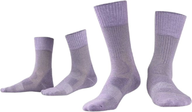 美麗諾羊毛襪 保暖透氣, 紫色, 1套