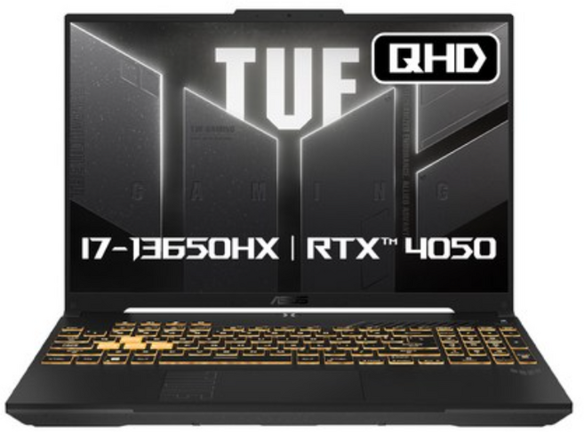 에이수스 2024 TUF 게이밍 F16 코어i7 인텔 13세대 지포스 RTX 4050, Mecha Gray, 1TB, 32GB, WIN11 Home, FX607JU-QT083