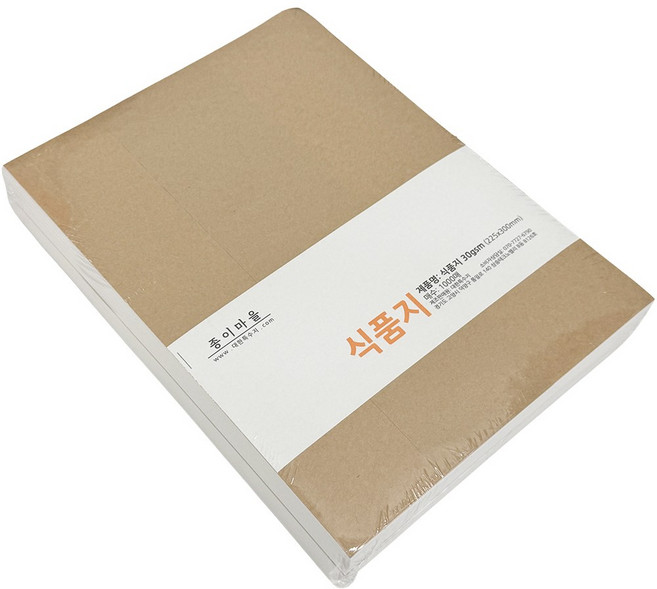 종이마을 노루지 식품지 유산지 기름종이 30g 22.5 X 30 cm 1 000매, 1개, 1000개, 30cm