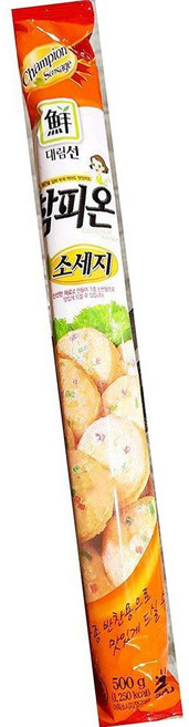 대림선 참피온소시지 500g 핫도그 간식 분식 안주, 8개