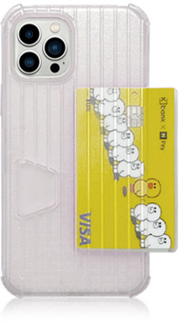 심플픽 캐리어 카드 범퍼 휴대폰 케이스